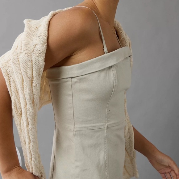 NWT American Eagle Woven Tube Mini Dress - Picture 2 of 12